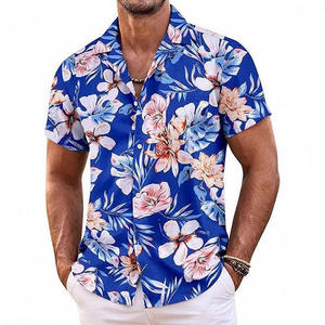 Fashion Men Hawaiian <b>Shirt</b> Short Sleeve Streetwear Print Striped <b>Patchwork</b> Summer Chic Blouse 2026 Man Beach <b>Shirt</b> - Product Image 6