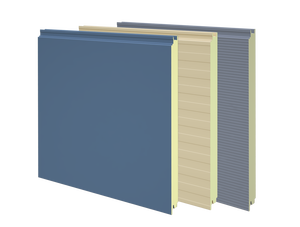 Panneau sandwich PROCY PIR avec âme en acier galvanisé pour mur intérieur, résistant au feu, haute isolation thermique, insonorisation - Product Image 4