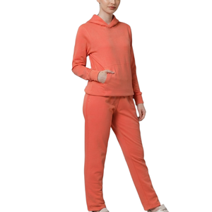 Ensemble de survêtement élégant pour femme, coupe confortable, en mélange de coton, idéal pour les tenues décontractées - Product Image 3