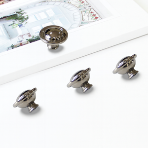 ลูกบิดตู้โลหะผสมสังกะสีงานหนัก ผิวขัดเงา เป็นมิตรกับสิ่งแวดล้อม ทันสมัย เรียบง่าย มือจับเฟอร์นิเจอร์สำหรับห้องนอน ห้องนั่งเล่น - Product Image 2