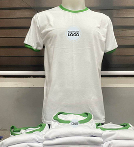 เสื้อยืดคอกลมทรงหลวมพิมพ์โลโก้ตามสั่ง ผ้าฝ้าย 100% สำหรับผู้ชาย - Product Image 4