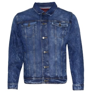 Chaqueta de Mezclilla Tejida para Hombre, Invierno, Mejor Precio, Corte Ajustado, Color Sólido, Ecológica, Transpirable, Lavable, Estilo Vintage, Informal - Product Image 1