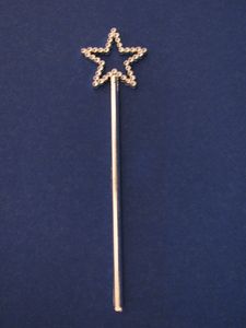 Elegant Metal Star Wand Decorative Accessory Suitable For Birthday Celebrations Weddings And Festival Events - Product Image 6