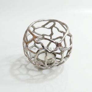 Artistic Geometric Gold Metal Tea Light Holder Modern Candle Lantern for Wedding Party <b>Table</b> <b>Decor</b> Stylish Home Accent Center - Product Image 2