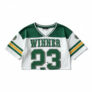 Maillot de football américain surdimensionné personnalisé pour hommes et femmes, coupe ample, en mesh, avec impression du logo de l'équipe - Product Image 4