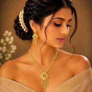 Collares Largos de Oro de 14K, 18K y 24K al por Mayor, Estilo Dubái, Joyería de Moda con Diseño Turco Tradicional, Oro Joyería - Product Image 3