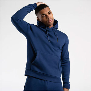 Sweat à capuche OEM Streetwear imprimé en 3D pour homme, impression numérique personnalisée surdimensionnée, 100 % coton, teint uni, pour la saison d'automne - Product Image 4