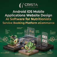 Applications mobiles Android iOS, conception de sites Web, logiciel d'IA pour les nutritionnistes, plateforme de réservation de services, logiciel ERP d'IA, e-commerce