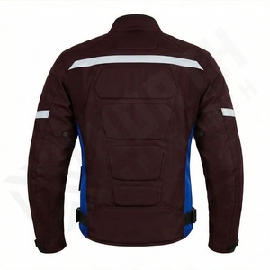 Blousons de moto en cuir de vachette premium, blousons de moto de course, design de logo personnalisé, blousons en cuir haut de gamme - Product Image 2