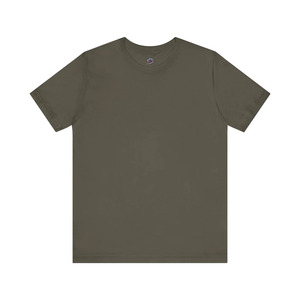 T-shirt à manches courtes en coton uni noir pour homme, coupe classique, col rond, jersey décontracté, couleur unie - Product Image 6