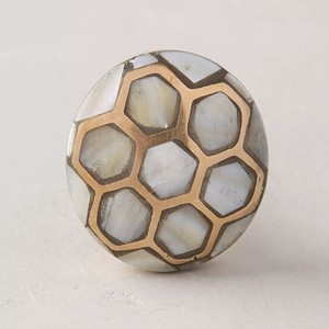 Brass Round Cabinet <b>Knob</b> with Mother of Pearl Inlay Modern Design <b>for</b> Kitchen <b>Dresser</b> Drawer Wardrobe <b>knobs</b> handle Usage - Product Image 6