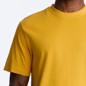 T-shirt pour homme à prix avantageux, respirant, à séchage rapide, style de vie actif, coupe classique, col rond, couleur unie / logo - Product Image 3