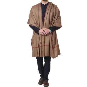 Men Winter <b>Wool</b> Shawl Soft Warm Breathable 300g Traditional Solid Color Classic Office <b>Wrap</b> - Product Image 3