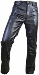 Pinco Sports Custom Logo Leather Pants for Men Mid Waist Street Style Summer Lightweight High Quality Hot Sale Custom Color - Product Image 4