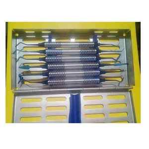 Composite Filling <b>Instruments</b> Kit Set of 7 Pieces Manual Autoclavable Restorative Dental Teeth Cleaning Dentist Tools By Grip Su - Product Image 1