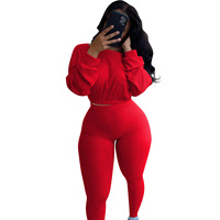 Ensemble 2 pièces pour femmes, taille plus, haut à manches longues à séchage rapide, short, couleur unie, tenue décontractée d'été assortie