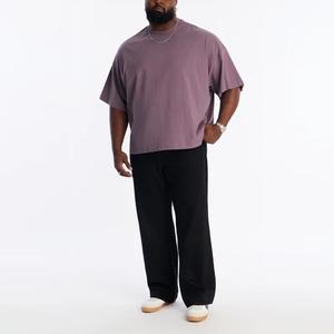 Camiseta de Alta Calidad de 280 GSM, Camiseta Moderna con Logotipo Personalizado, Hombros Caídos, Corte Cuadrado, Impresión Personalizada, Camisetas para Hombre - Product Image 6