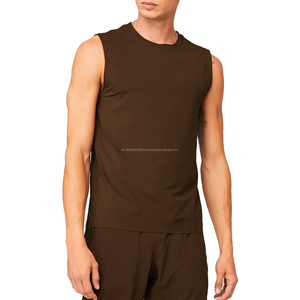 Custom Private Label Crop Ribbed Tank Top for Women Plus Size <b>White</b> Racer Back Crop Tops for Men - Product Image 4