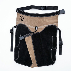 Nuevas llegadas: Chaps de cuero genuino de lujo para herradores, duraderos, de larga duración, delantal para el recorte de pezuñas con cierre de hebilla, productos ecuestres. - Product Image 1