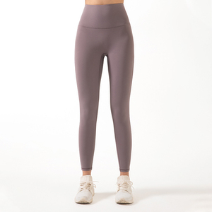 High Waisted Full Length Leggings For Men Solid Color <b>Women</b> High Waist Elastic Thick Quick Dry <b>Pants</b> Tights for Workout <b>Jogging</b> - Product Image 5