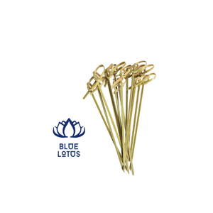 Disponibles – Brochettes en bambou écologiques, sûres et propres, 100 % végétales, idéales pour le barbecue et la présentation des amuse-gueules – Prix usine - Product Image 1
