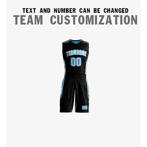 Uniforme de Baloncesto Unisex de Alta Calidad para Adultos, Paquete de Oferta, Colores Personalizados con Logotipo, Tela Transpirable 100% Poliéster para Equipo - Product Image 6
