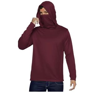 2026 Wholesale Custom Upf 50+ Performance Mens Long Sleeve SPF 30 Hooded Fishing Jersey Fishing Clothing Fishing Hoodie Shirts - Product Image 4