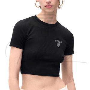 Top Corto de Mujer de Alta Calidad con Diseño Personalizado, Top Corto Ligero para Mujer, Superventas - Product Image 1