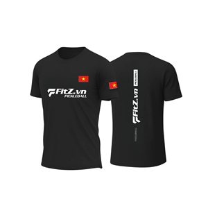 T-shirt de sport Pickleball pour hommes et femmes – Tissu absorbant la transpiration, tissu flexible, design prêt pour le jeu - Product Image 6