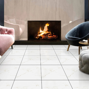 Baldosas de Porcelana para Piso de 60x60 cm, Acabado Brillante, Calidad Premium, 600x600 mm, Decoración de Hogar de Lujo, Piso Residencial Pulido - Product Image 2