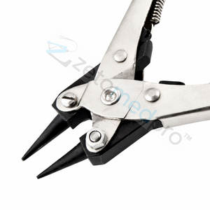 Pince à bec de chaîne à action parallèle en gros, fabriquée en acier inoxydable de haute qualité, outil de précision pour la fabrication de bijoux Zetomed Pro - Product Image 4