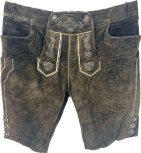 Pantalones de Cuero Tradicionales Bávaros para Mujer, Estilo Oktoberfest - Product Image 4