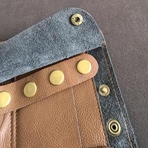 Étui de voyage vintage en cuir véritable pour pipes, avec logo personnalisé, organiseur de sac à pipes à tabac, pochette pour accessoires PRB-0004E - Product Image 5