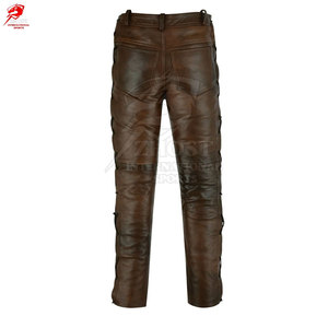 กางเกงหนังผู้ชายสไตล์ลำลอง คุณภาพสูง หนังนุ่ม สวมใส่สบาย ทันสมัย เหมาะสำหรับทุกวัน - Product Image 4