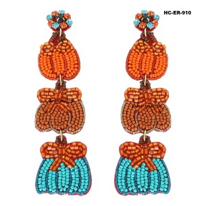 Boucles d'oreilles créoles modernes pour femmes, bijoux fantaisie pour soirées, événements festifs et occasions spéciales - Product Image 1