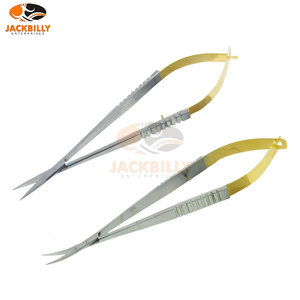 Kit de micro-chirurgie en acier inoxydable, micro-ciseaux, porte-aiguille nasal sculpté, instruments chirurgicaux manuels certifiés CE 5 - Product Image 3
