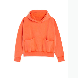 Nouveaux pulls en coton personnalisés avec logo en gros, pulls d'hiver pour femmes, col rond ample et manches longues, couleur unie - Product Image 4