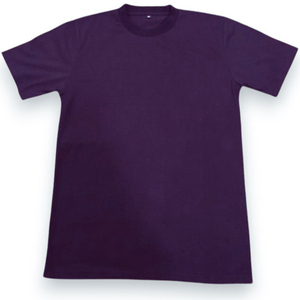 Camisetas Lisas de Cuello Redondo de Mezcla de Algodón al por Mayor, Ropa Casual para Hombre, Camisetas Lisas de Verano de Corte Ajustado - Product Image 5