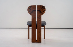 Modern Minimalist Wooden Dining Chair - Custom Design <b>U</b>-Line Series - Product Image 5