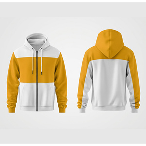 Sweat-shirt à capuche unisexe avec fermeture éclair intégrale, impression de logo personnalisée, haute qualité, veste à capuche pour hommes, femmes et jeunes, vêtements de sport - Product Image 3