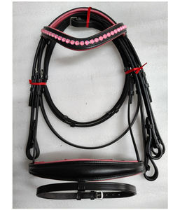 BLUHORSE - Riendas de Cuero Genuino de Alta Calidad para Montar a Caballo, con Hebillas Acolchadas de Acero Inoxidable para Caballos de Raza Completa, Modelo BH-3034 - Product Image 1