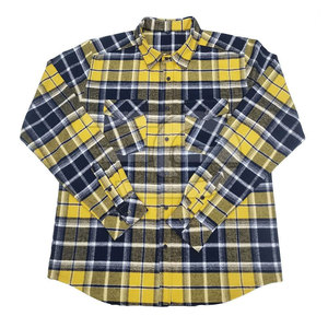 Camisas de Franela para Hombre, Casuales, de Manga Larga, de Algodón a Cuadros, Suaves y Cómodas, con Botones, para Exteriores, a la Moda - Product Image 2