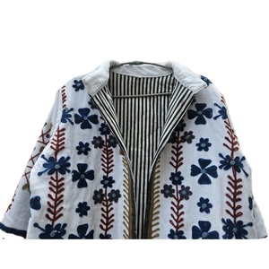 Most Trending Handmade Suzani Embroidery Velvet Winter <b>Jacket</b> <b>Women</b> Short Suzani <b>Jacket</b> <b>Lightweight</b> Floral Design Comfortable - Product Image 4