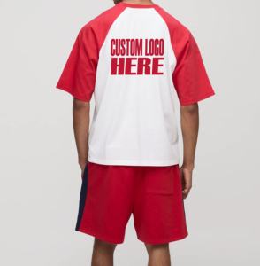 2026 High Quality Wholesale Custom Men's Summer T shirt & Shorts 2-Piece Heavyweight Clothes Shorts Logo Plus Size <b>Twinset</b> Man - Product Image 4