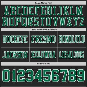 Camiseta de Fútbol Personalizada con Rayas Verdes y Negras, Cuello en V, Manga Corta, Absorbe la Humedad, 100% Poliéster, para Hombre Adulto, Nombre y Número del Equipo - Product Image 3
