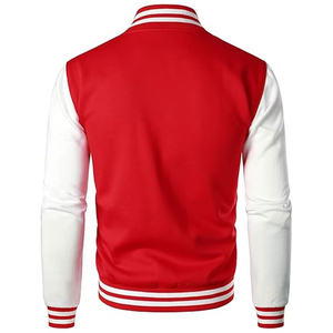 <b>Men</b> Customized Custom Breathable Varsity <b>Jacket</b> Wool Blend Leather Sleeve Embroidered Logo Zipper Closure College <b>Baseball</b> - Product Image 2
