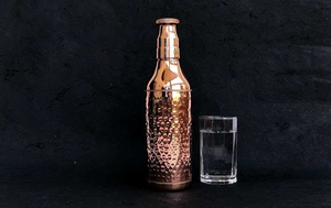 100% Original Copper <b>Bottle</b> Modern Kitchen Tabletop Drinkware Pure Copper Water <b>Bottles</b> for Office and Car Use - Product Image 5