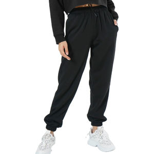 Pantalon de jogging urbain pour femme, coupe oversize, délavé, 100% coton, taille haute, poches latérales, idéal pour l'hiver - Product Image 6