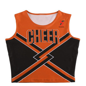 Tenue de cheerleading professionnelle Solid Trader Pro Level Performance Gear, couleurs vibrantes, tissu respirant, mobilité améliorée, style élégant. - Product Image 5