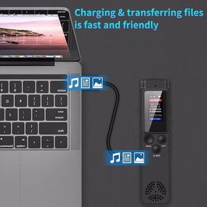 64GB Digital Voice Recorder with Activation Playback Password Variable Speed for Lectures Meetings Audio Recordings - Product Image 4